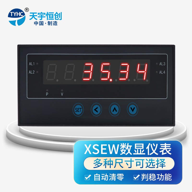 天宇恒创 xsew 数显表 单通道数显表 快速测量显示仪表 温湿度压力