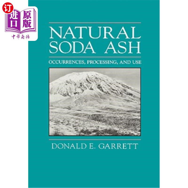 海外直订natural soda ash: occurrences, process and use 天然纯碱