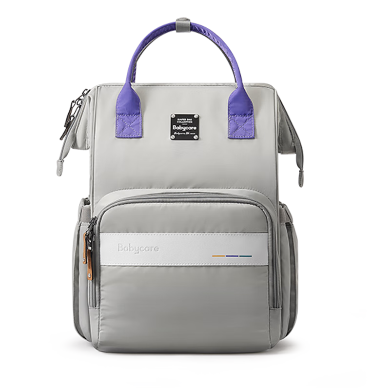 babycare妈咪包多功能轻便手提包大容量时尚外出双肩包遛娃 季风灰标准款