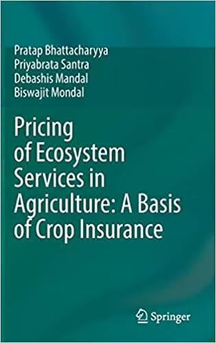 预订 pricing of ecosystem services in agriculture: a basis of