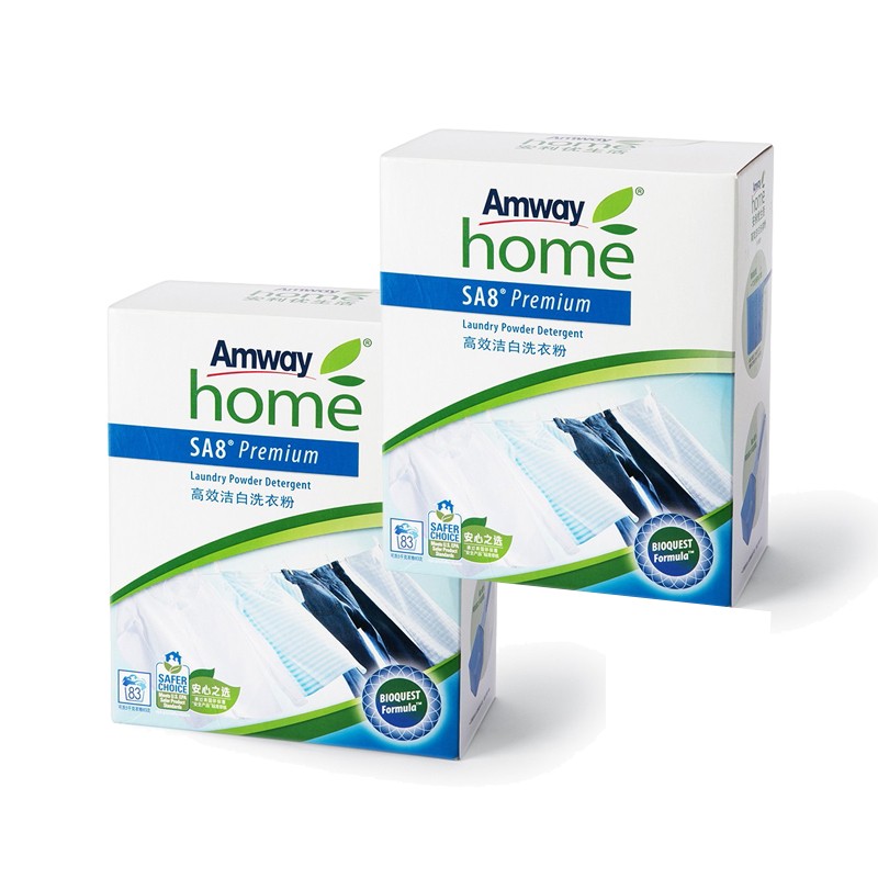 安利洁白洗衣粉1000g 2盒