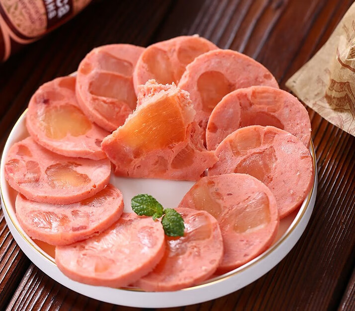 禾澹俄罗斯牛筋肠风味香肠肉肠牛肉火腿 牛筋肠350g1根