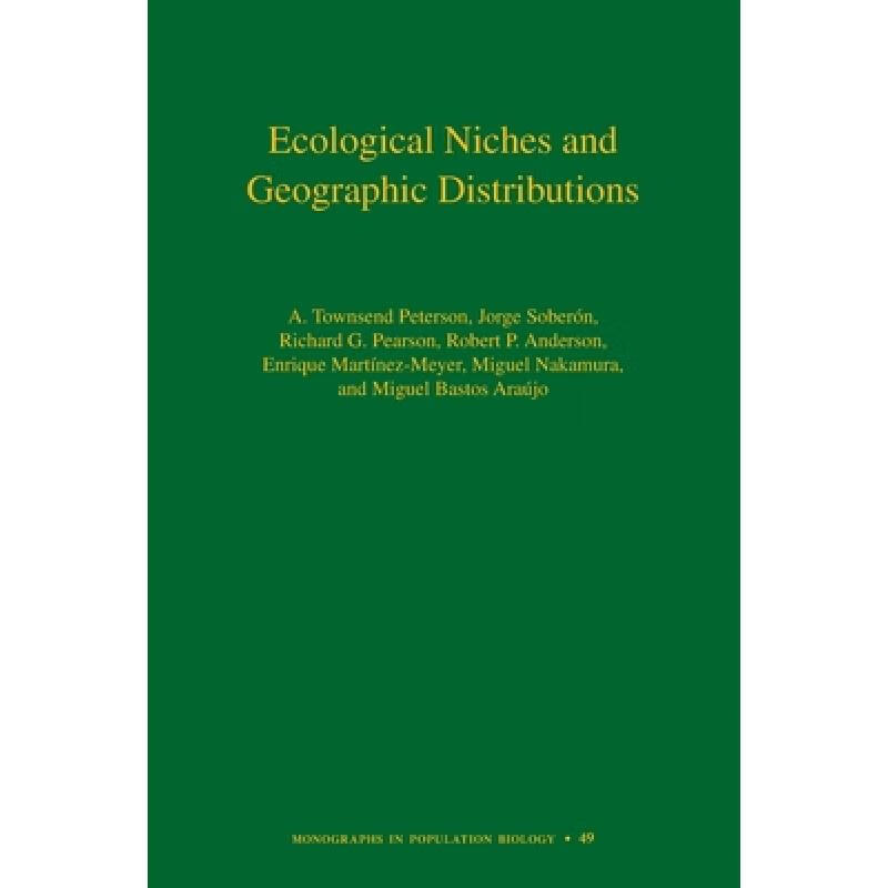 预订 Ecological Niches and Geographic Distributio...