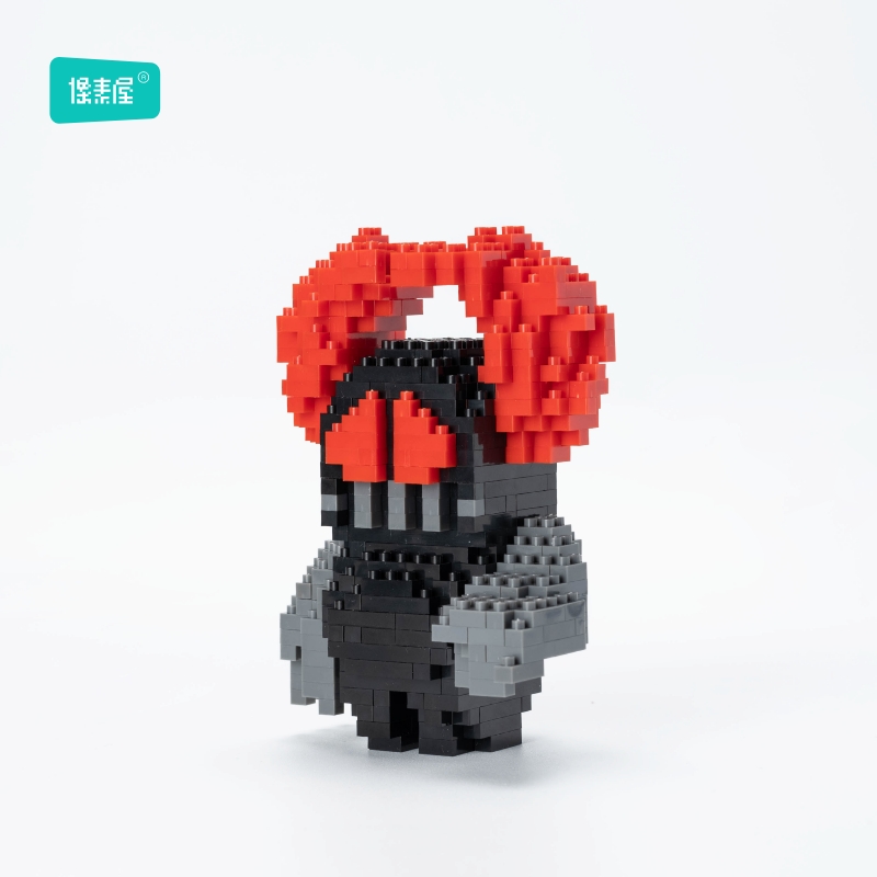 周五夜放克fnf像素屋周边四大天王塔比迷你像素积木玩具礼物 小丑(四