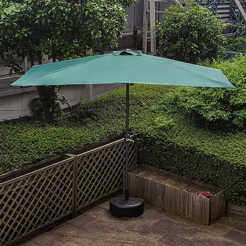 雅德阁半边伞户外遮阳伞墙壁伞庭院伞露台阳台多肉绣球防晒防雨大太阳