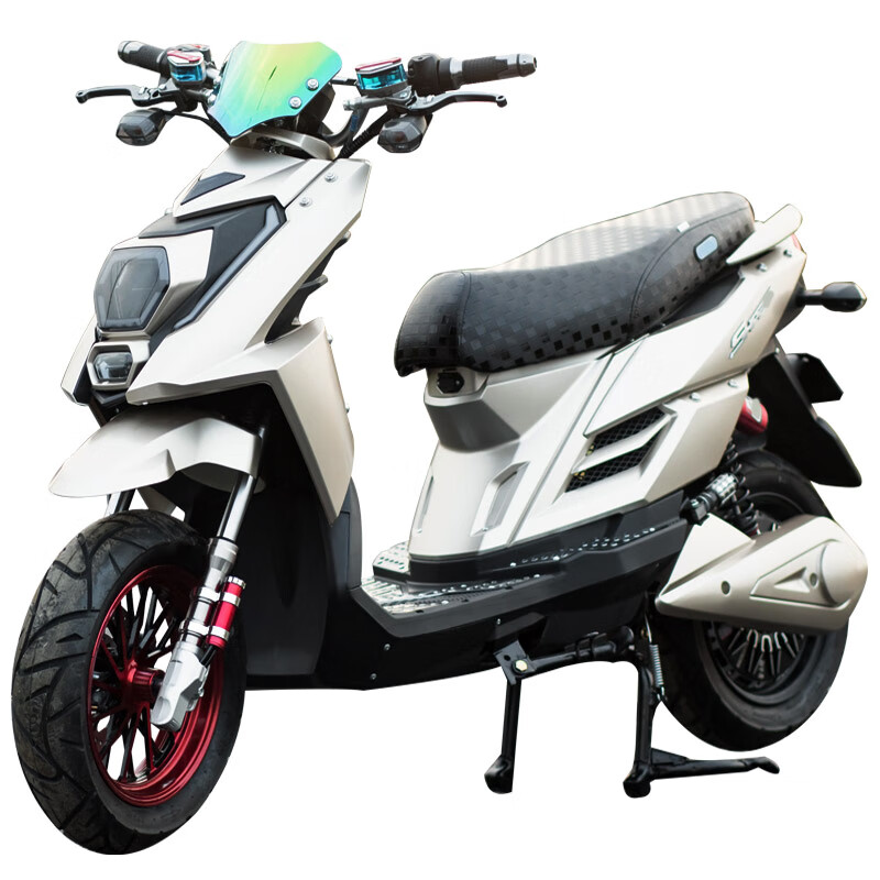 聚龙电动车成人电瓶车电摩72v双人电单车改装代步车跑车祖玛酷车新款