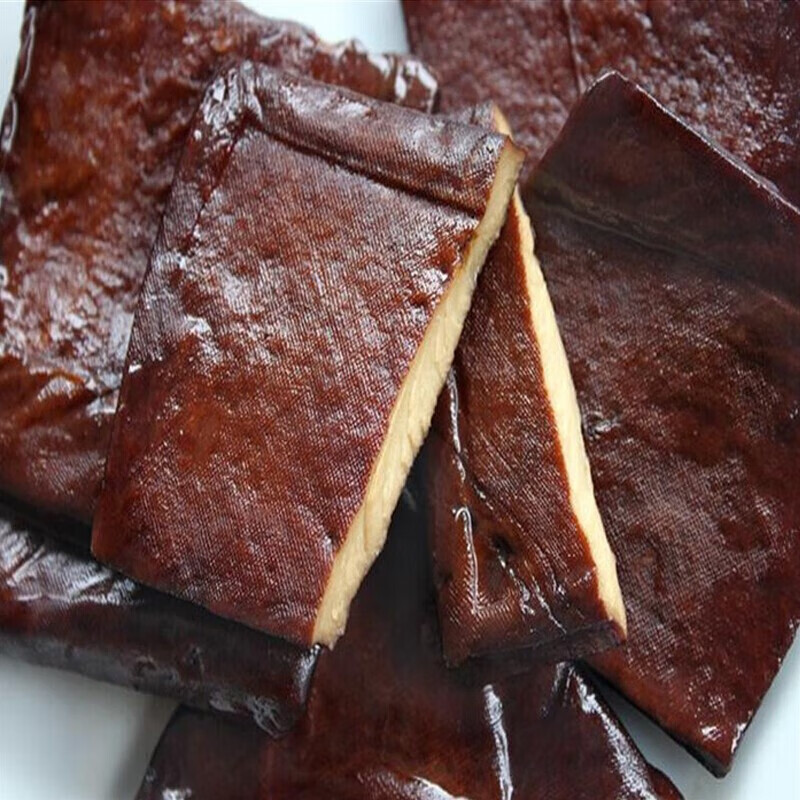 遵义特产麻辣五香卤豆干零食小吃即食凉拌豆腐干丝 卤香豆腐干半斤装