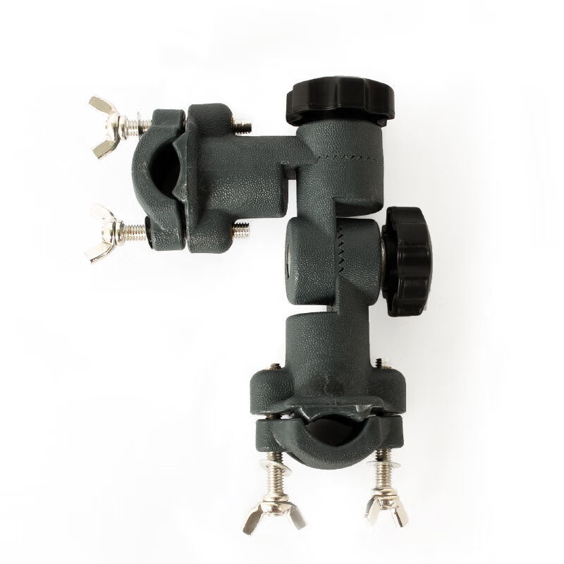 橙央钓伞万向连接器 双炮台架多功能钓箱钓椅钓鱼凳支架配件卡扣连接