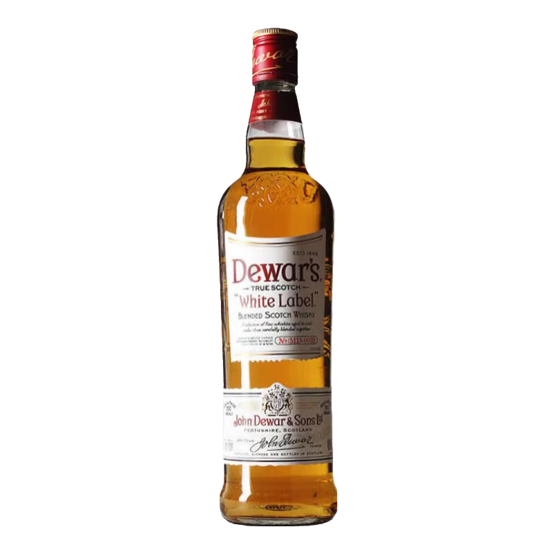 Dewar's 帝王 白牌 苏格兰 调和威士忌 40%vol 750ml