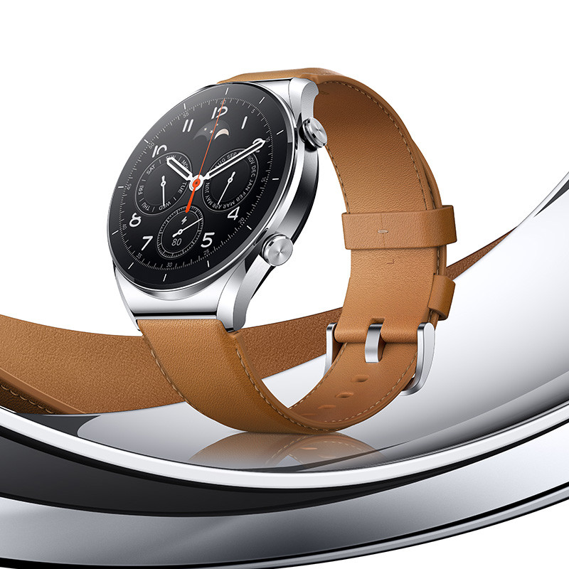 真皮表带：小米 Watch S1 智能手表 499 元百亿补贴（4.3 折）