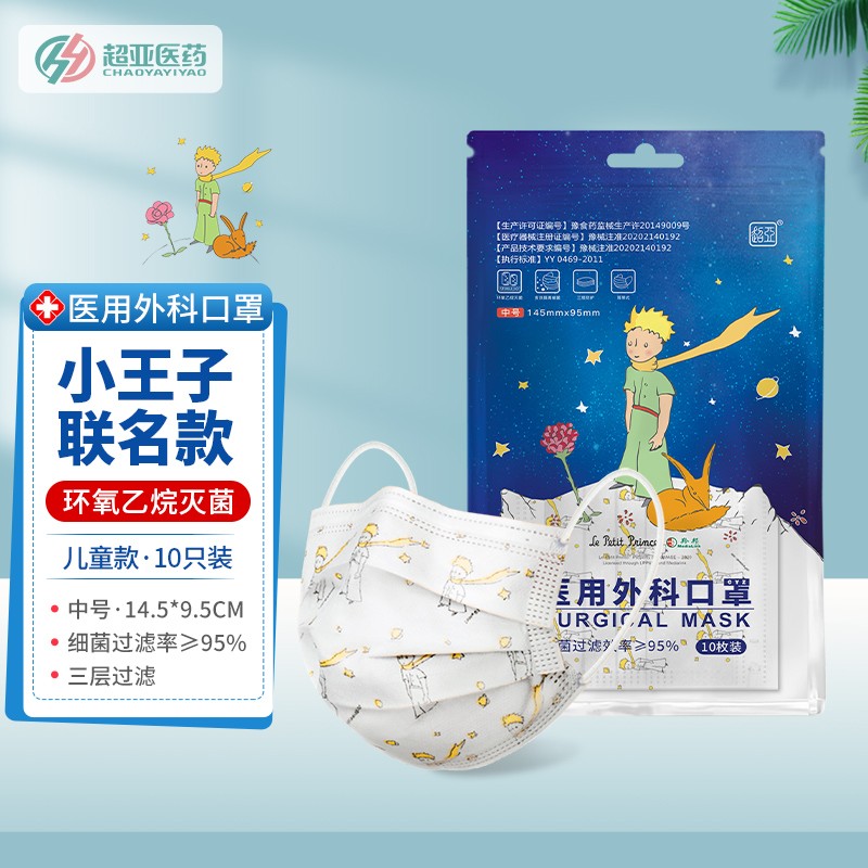 口罩价格走势分析及超亚小王子儿童医用外科口罩推荐