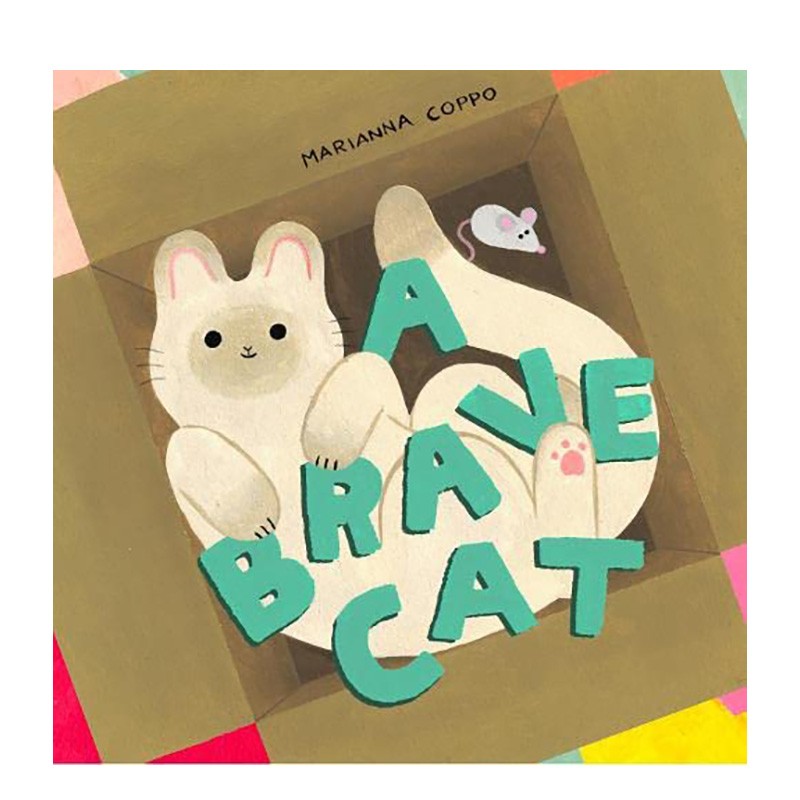 【预售】只勇敢的猫 a brave cat 英文原版进口儿童绘本 善本图书