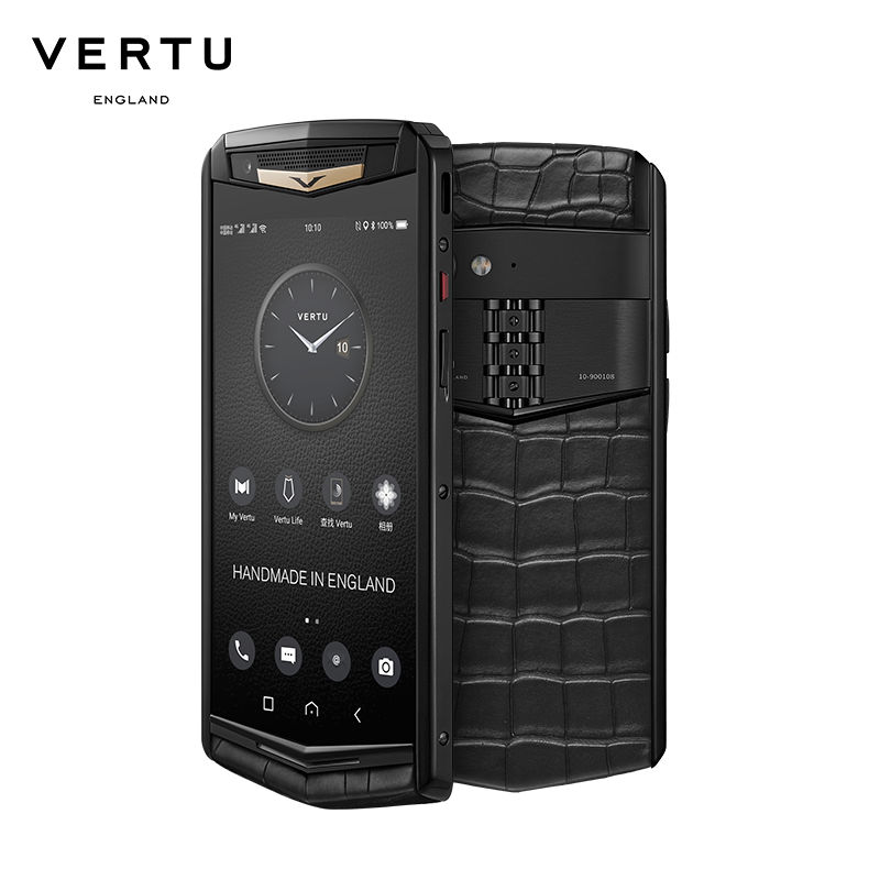 VERTU 纬图 ASTER P 哥特系列商务手机智能双卡双待 全网通4G 高端特色手机 鱼鳄皮 炫目金