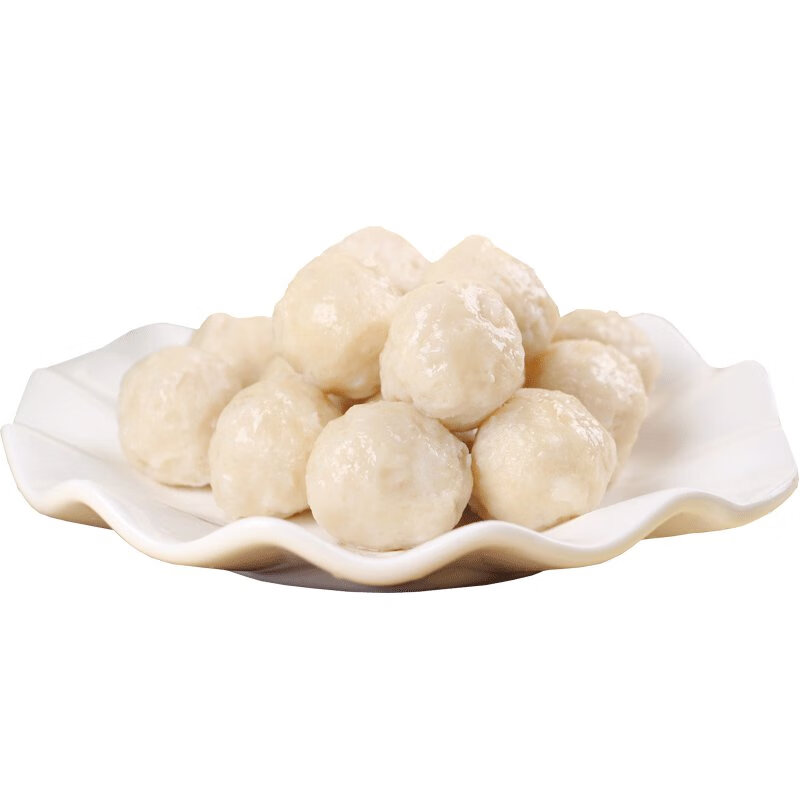 雄丰仿墨鱼丸花枝鱼丸子肉丸鱼糜制品关东煮火锅食材批发 500g