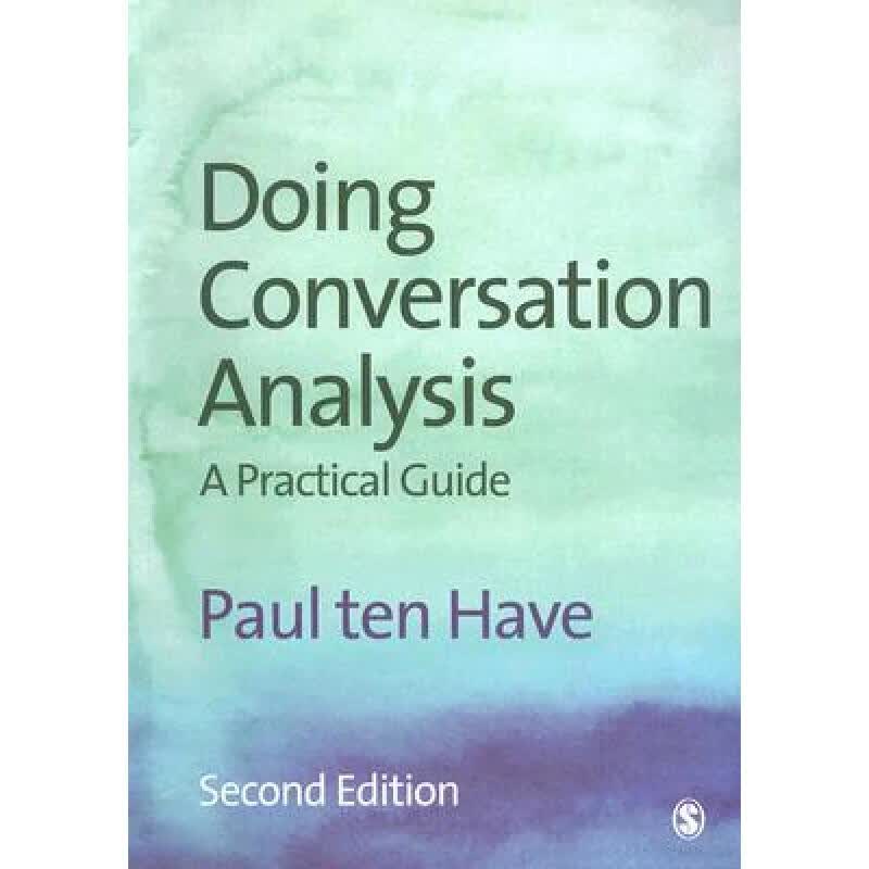 预订 Doing Conversation Analysis (Second Edition)