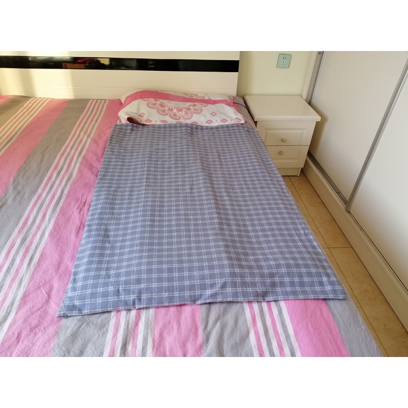 糜子垫 纯糜子垫黍子褥子防褥疮专用医院防压疮迷子床垫 雾霾蓝色80*