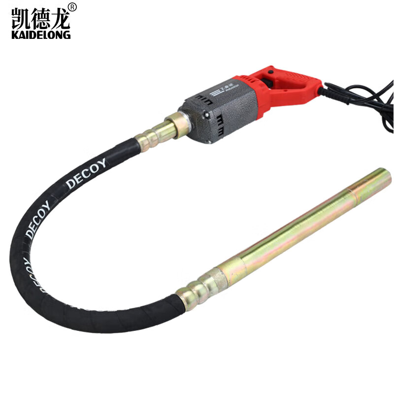 棒220v电动手提式震捣棒水泥砂浆振平振动器 混凝土震动机 1米震动棒