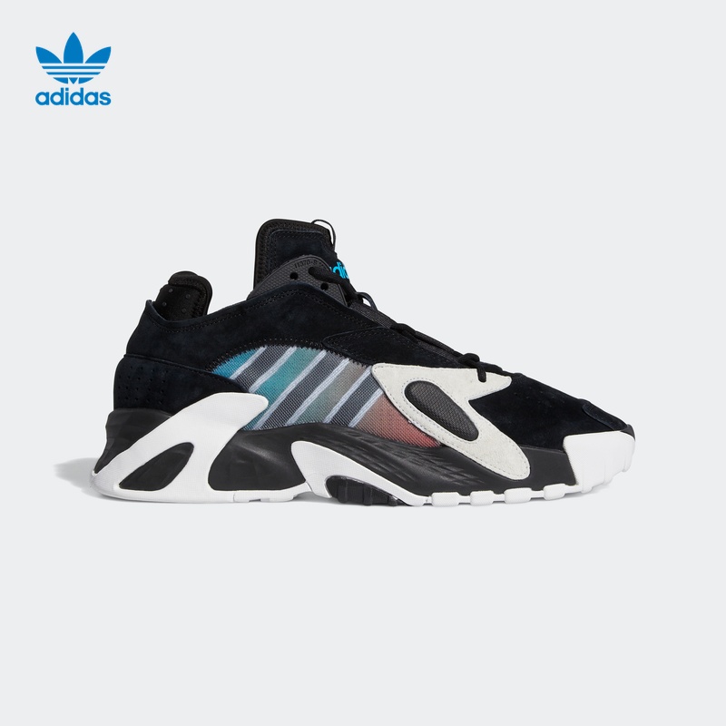 adidas阿迪达斯官网三叶草 streetball 男女经典运动鞋eg9009 一号黑