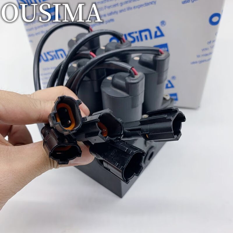 狸粑挖掘机住友200 210 240 350 360-35a3a5行走先导安全锁回转电磁阀