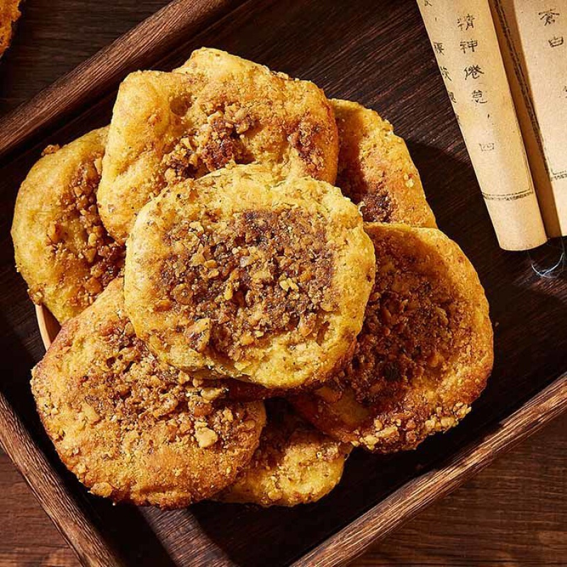 陕西汉中特产核桃馍宁强核桃馍核桃馍现做西安核桃馍汉中公社 20个大