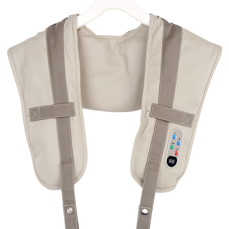 谜朵颈椎按摩器敲打拍仪自动捶背机捶打披肩式肩周炎肩颈棒劲带电动锤