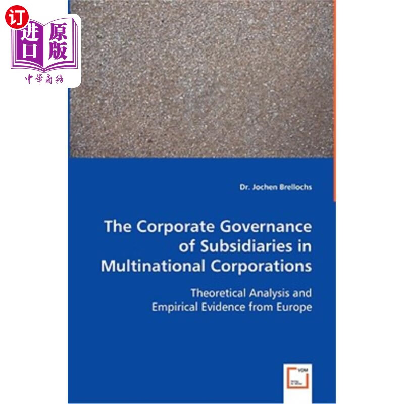 海外直订the corporate governance of subsidiaries in
