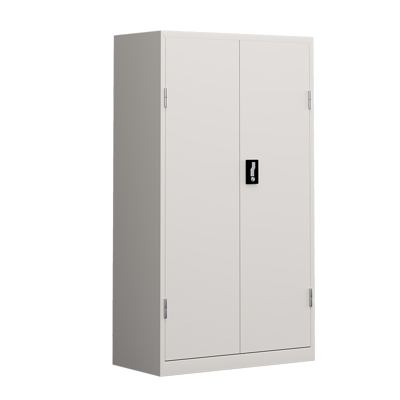 卡奈登 储物柜五金重型工具柜加厚钢板铁柜子零件柜多功能铁皮柜加厚车间置物柜 三层一抽带挂板灰白