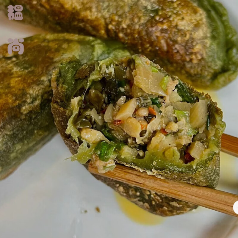 维霆清明果浙江新鲜艾饺清明粿桐庐特产手工制作艾草粑粑冷冻半成品