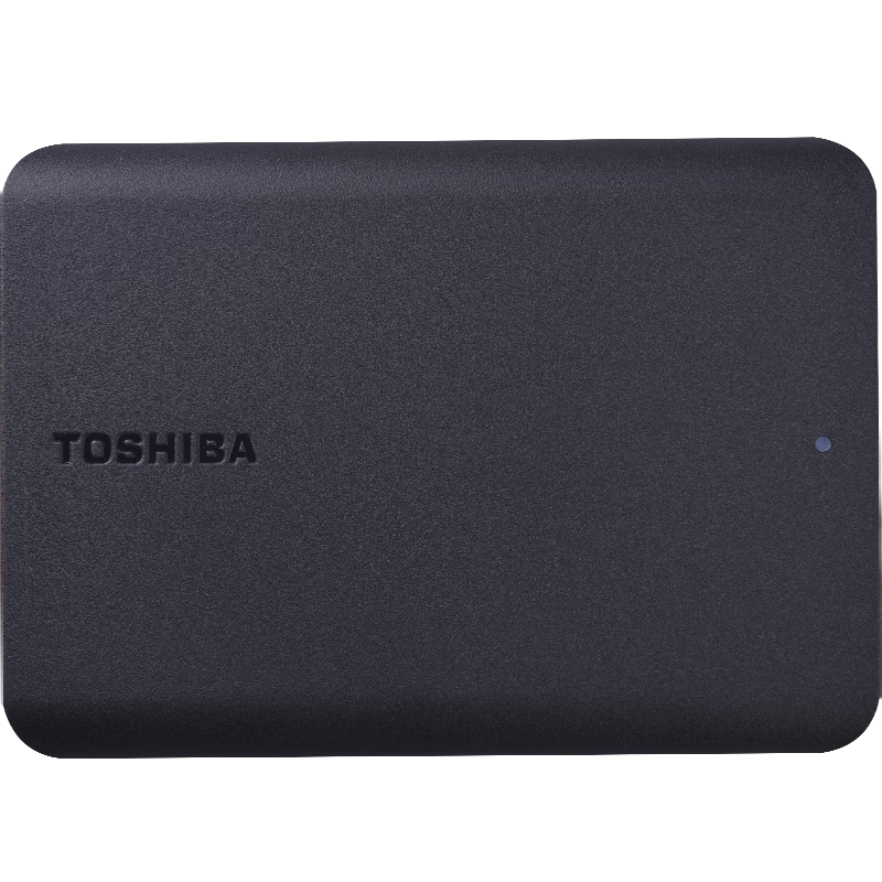 百亿补贴：东芝（TOSHIBA） 移动硬盘CanvioBasics新小黑A5兼容Mac高速USB3.2传输硬盘 【移动硬盘】经典旗舰款A5系列（黑色） 1TB 实付368.99元