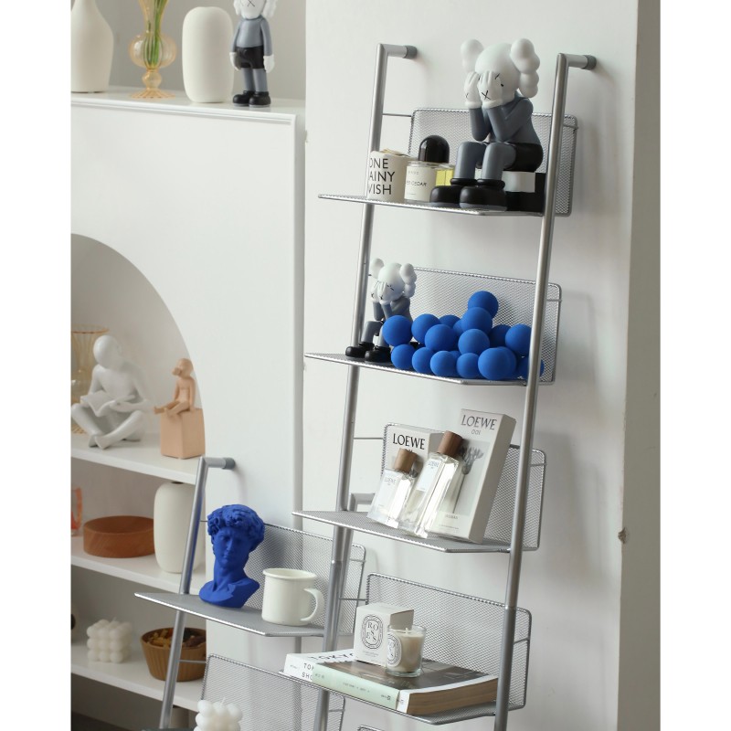 孰淳中古书架置物架落地杂志陈列服装店展示架靠墙上多层收纳床边zp