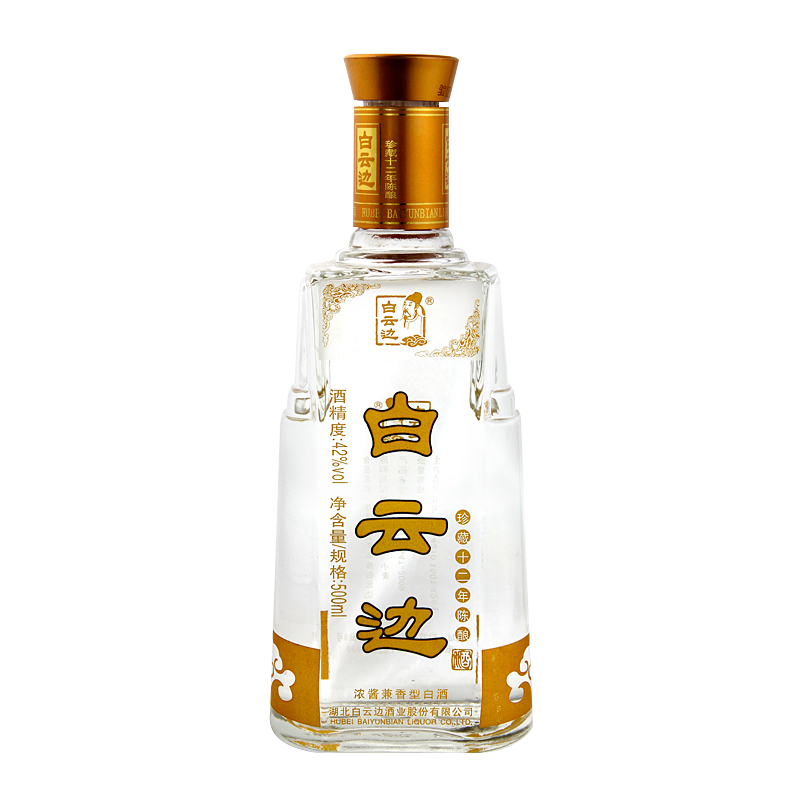 白云边 15年 陈酿 42%vol 兼香型白酒 500ml 单瓶装