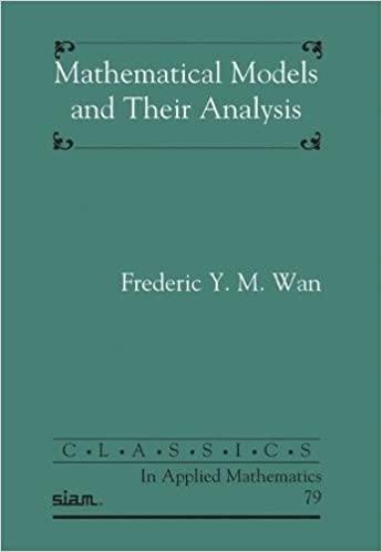 预订Mathematical Models and Their Analysis