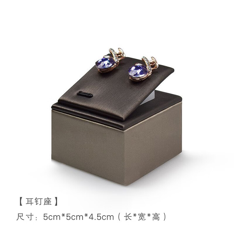 OTHER珠寶櫥窗展示道具玉器飾品架柜臺項(xiàng)鏈模特脖子耳環(huán)吊墜首飾展示架 耳釘座