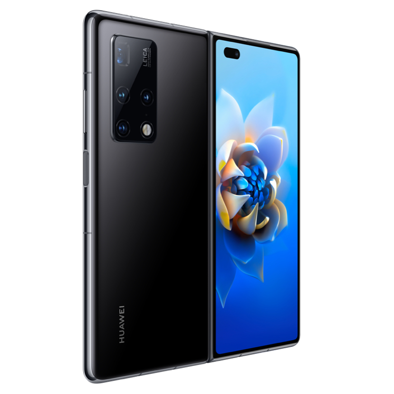 【搭载HarmonyOS 2】华为 HUAWEI Mate X2 4G 全网通 麒麟9000旗舰芯片 无缝鹰翼折叠 超感知徕卡四摄支持100倍双目变焦256GB亮黑色手机