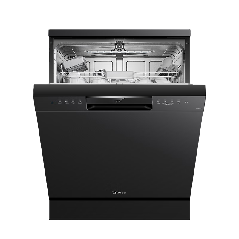 美的（Midea）15套 嵌入式洗碗机RX600P 新一级水效 三星消毒 分层洗 热风烘干 三层喷臂 家用 智能 骄阳系列