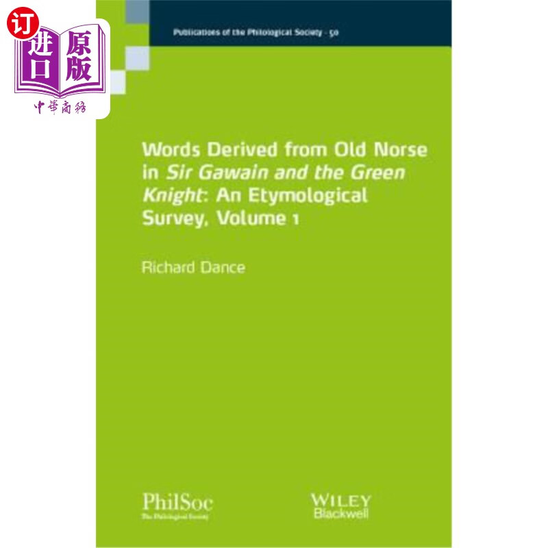 海外直订words derived from old norse in sir gawain and the green