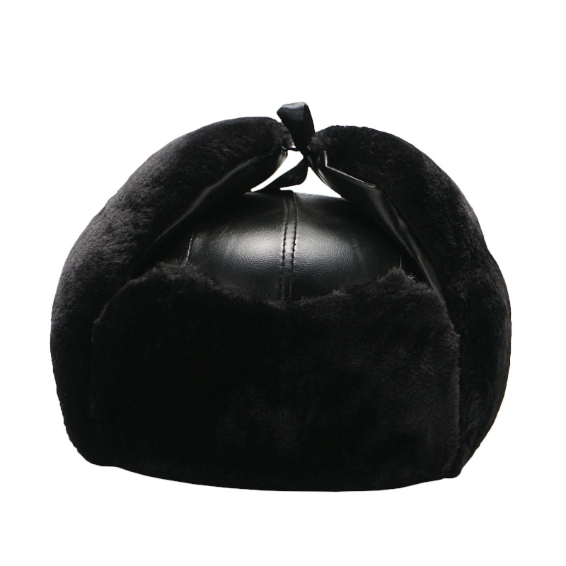 鸿兴邦安 鑫马牌冬季棉保暖防寒防护帽 加厚防风室外工作棉大耳帽劳保