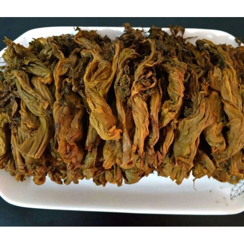 四川咸菜儿菜 老坛腌制儿菜 盐菜榨菜梅菜扣肉农家手工制作绿色 1000g