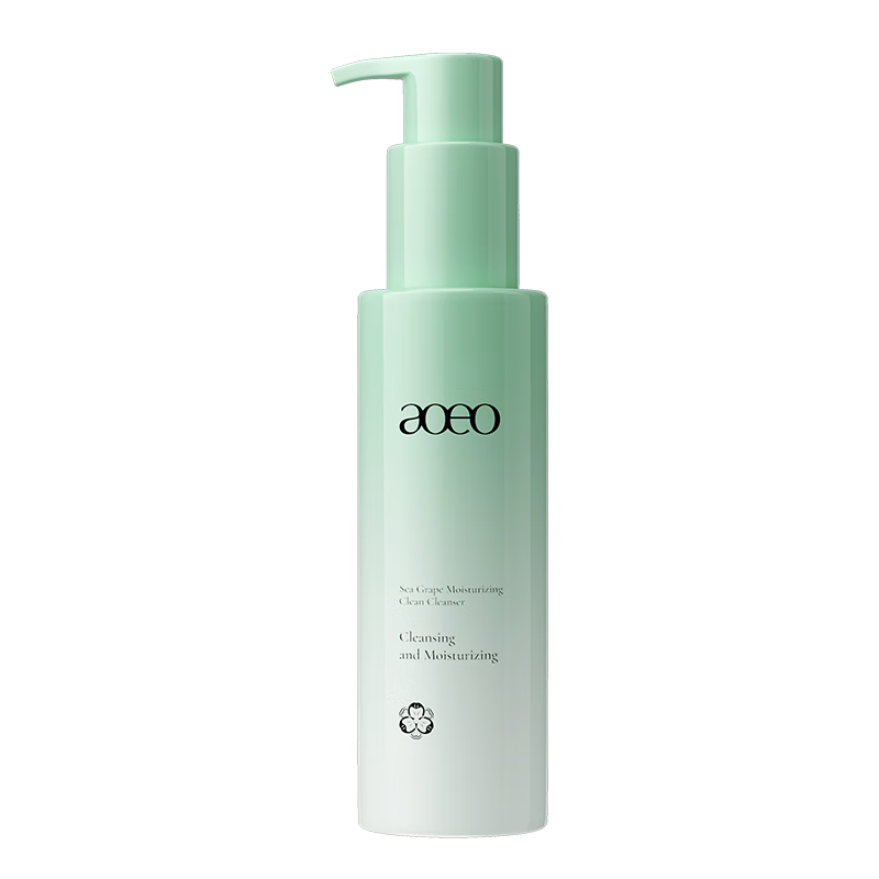 AOEO海葡萄洁颜蜜氨基酸洗面奶女男士洁面温和保湿不紧绷 100ml