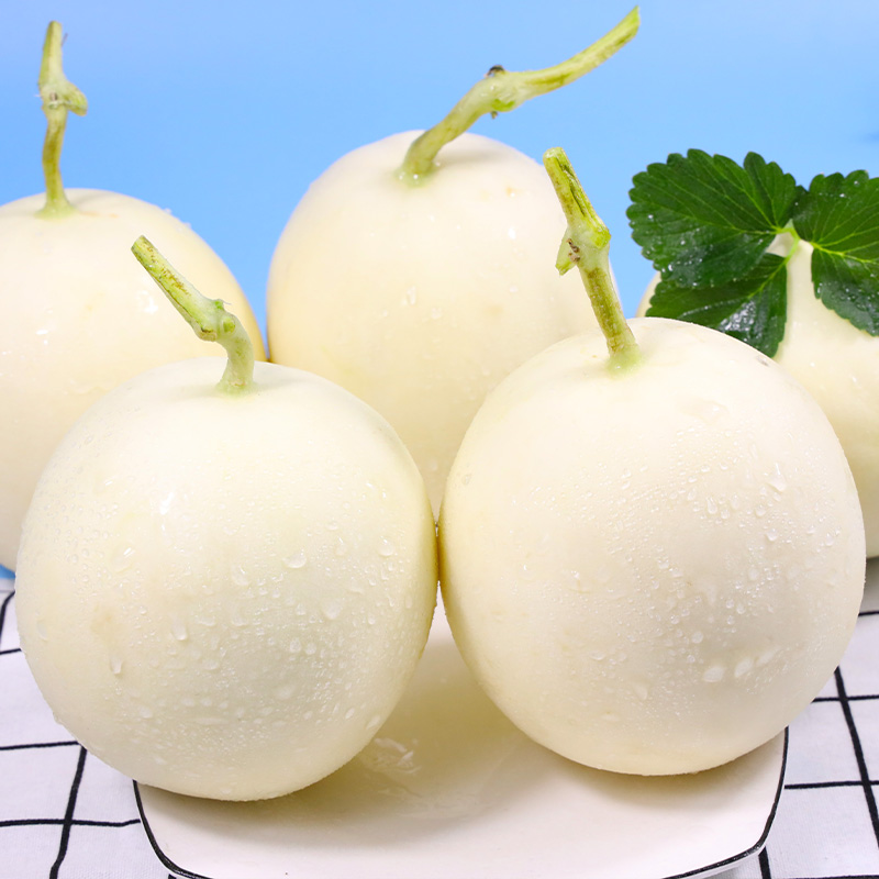 陕西甜瓜新鲜水果当季整箱蜜瓜小香瓜脆甜小白瓜时令 3斤 【大果】