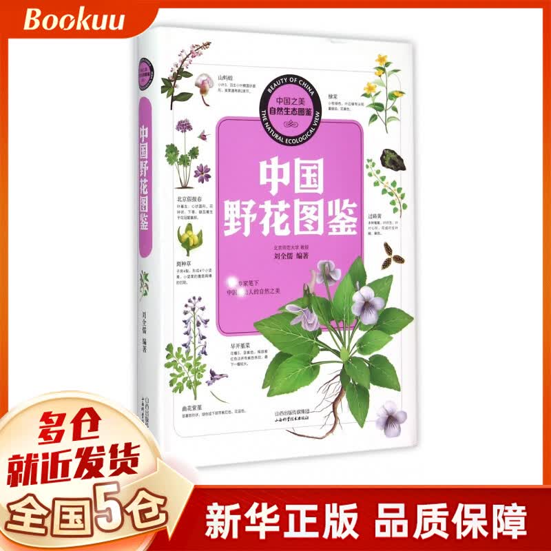 中国野花图鉴/中国之美自然生态图鉴