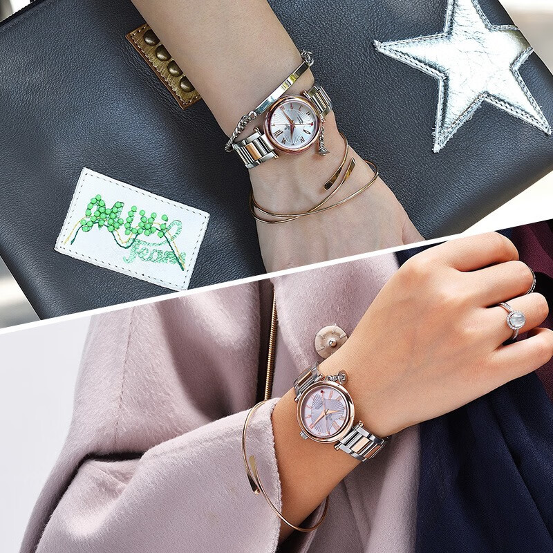 Vivienne Westwood西太后手表女士爱心欧美石英表送女生日送女友圣诞礼物新年跨年 玫瑰金爱心钢带 VV006RSSL 32mm