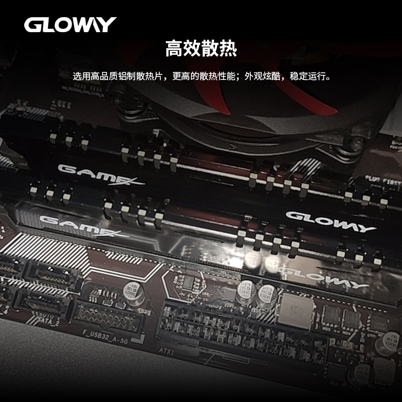 光威（Gloway）8GB DDR4 2666 台式机内存条 悍将系列