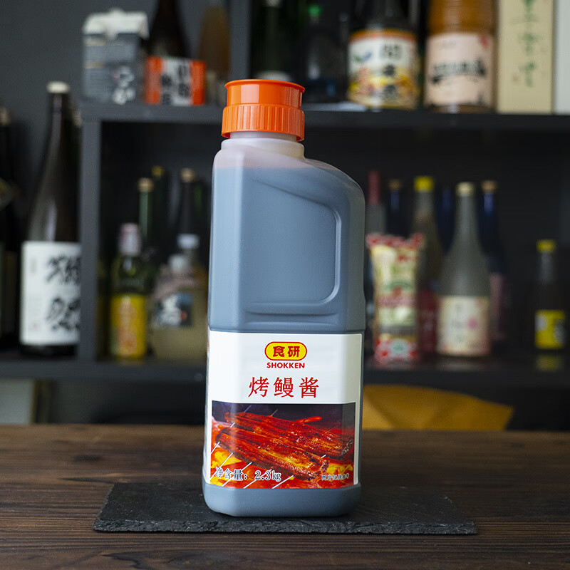禾澹食研烧酱烤鳗酱烤肉烧烤酱大包装商用寿司调味酱料 烤鳗酱2.3kg