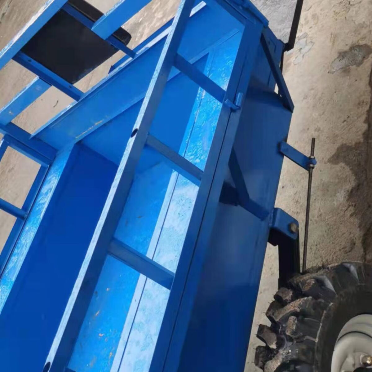 唬枳手扶拖拉机拖斗柴油微耕机车斗手扶拖拉机运输车厢带篷布蓬杆整套