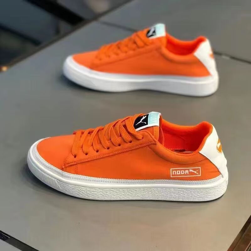 FSAT滑板鞋平板鞋男士帆布鞋2026春夏时尚低帮板鞋男透气百搭运动鞋男 湖蓝 39