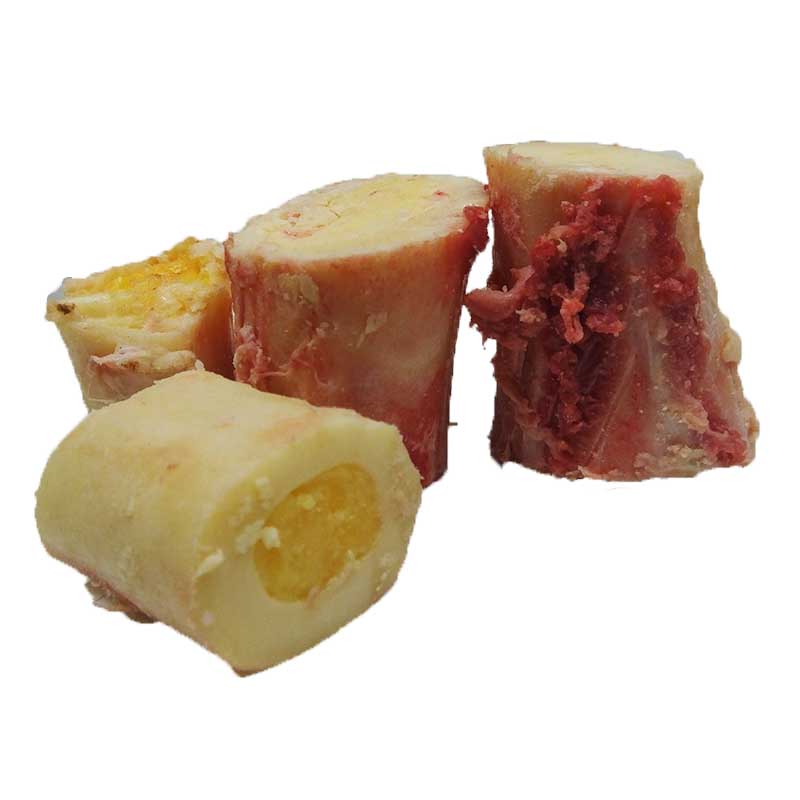 虎钢馋贵州黄牛筒骨中段带骨髓2斤农家切好黄牛骨头大腿棒骨髓新鲜