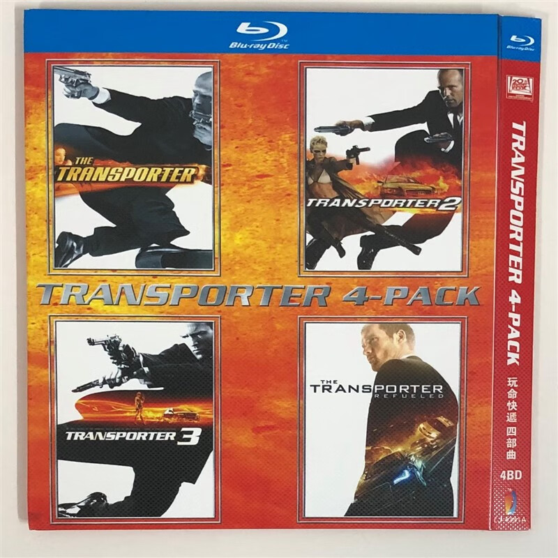 经典老电影《玩命快递》1-4部国语配音 原声/bd蓝光碟