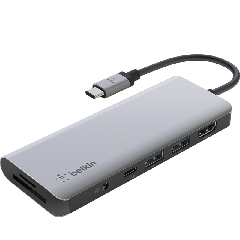 BELKIN type-cߺһչ100W PD ʼǱչ HDMIͶTF/SDiPhone 15ȫiPad Pro ʵ239Ԫ