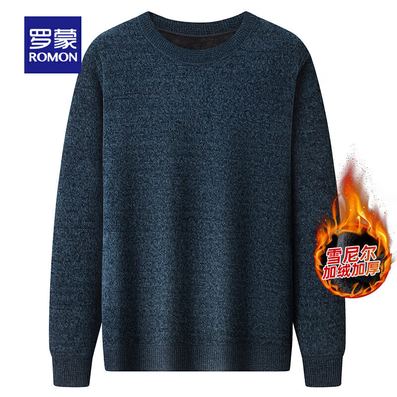 ���ɣ�ROMON����ѩ���+���ޱ�ů����֯����2025�＾�¿�Բ�챣ů���ë���� ���� L (175) ����135-150�� 72.4Ԫ